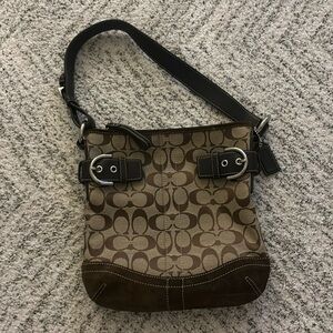 Chocolate Brown Coach Purse